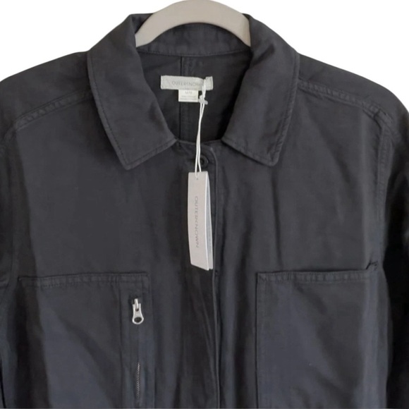 Outerknown SEA suit black utility jumpsuit linen blend size Medium NWT - Picture 13 of 14